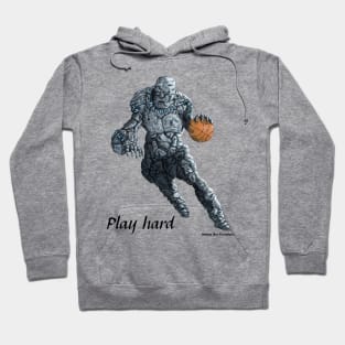 Stone Golem Basketball Player Hoodie